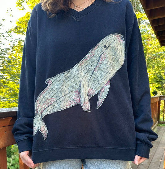 Blue Whale Sweater