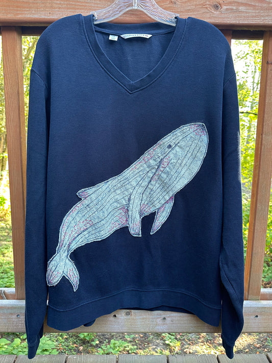 Blue Whale Sweater