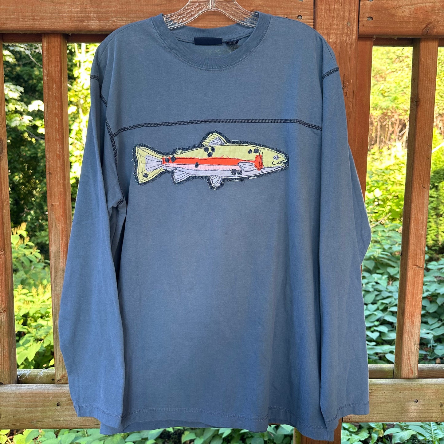 Rainbow Trout Long Sleeve Tee
