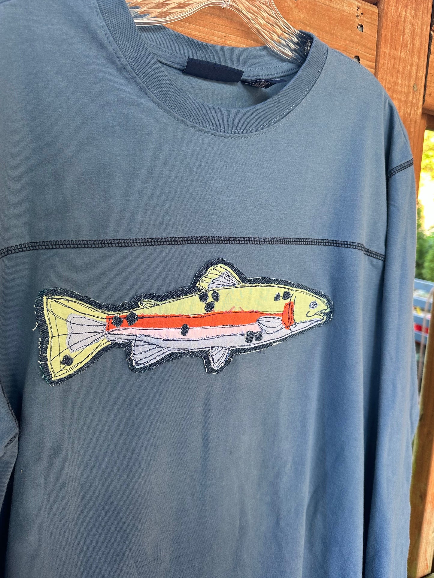 Rainbow Trout Long Sleeve Tee