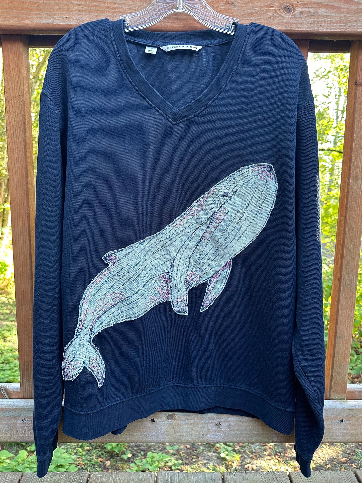 Blue Whale Sweater