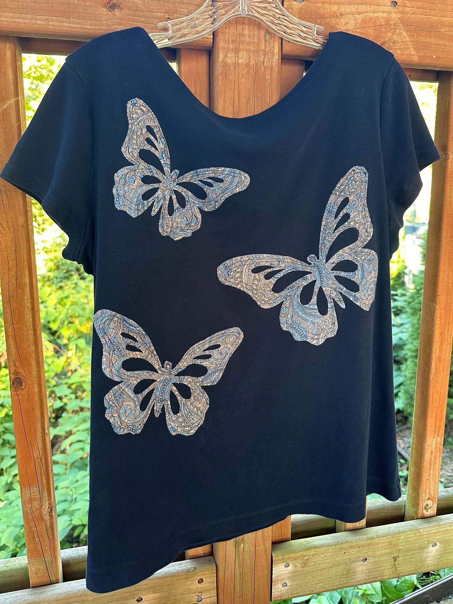 Bandana Butterflies Top