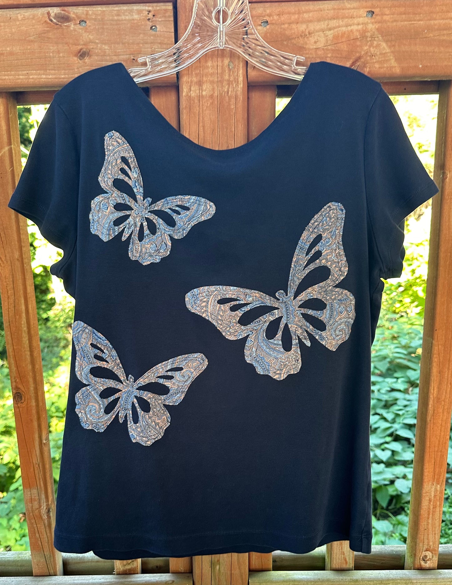 Bandana Butterflies Top
