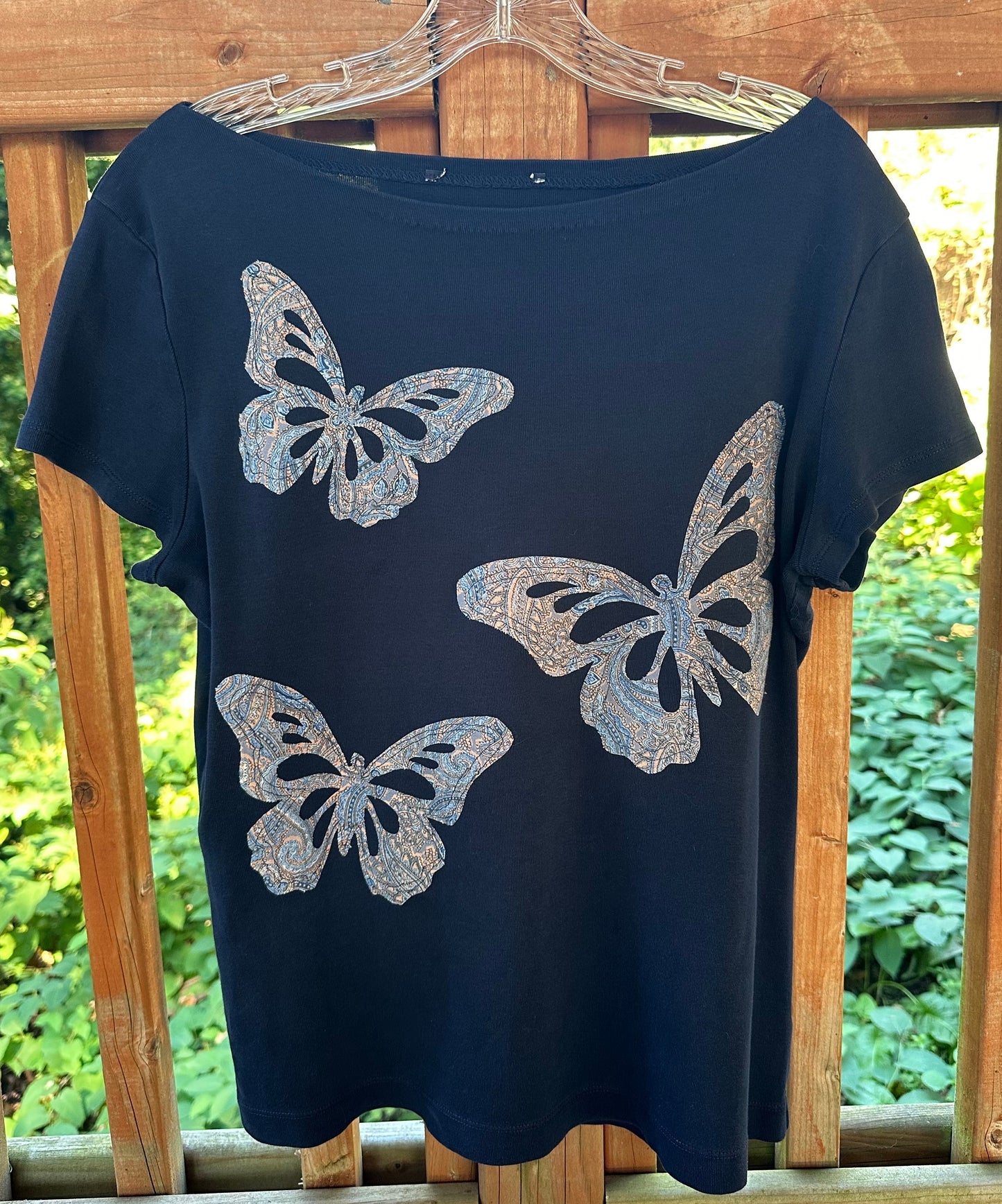 Bandana Butterflies Top