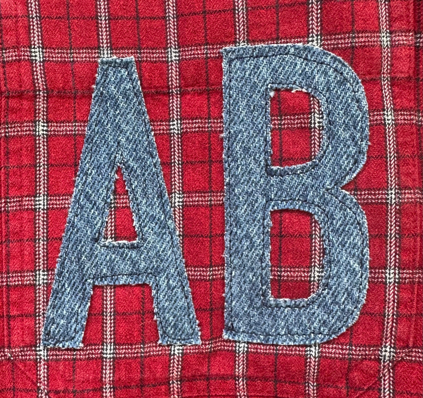 Custom Initials Button Up
